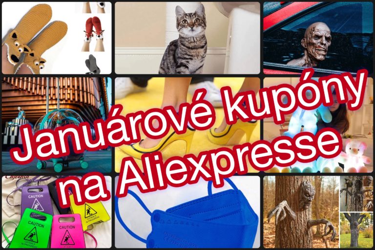 Januárové zľavové kupóny na Aliexpress