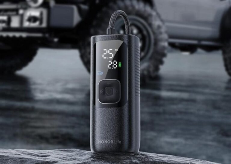 HONOR Life Air Pump Lite prenosný kompresor s digitálnym displejom