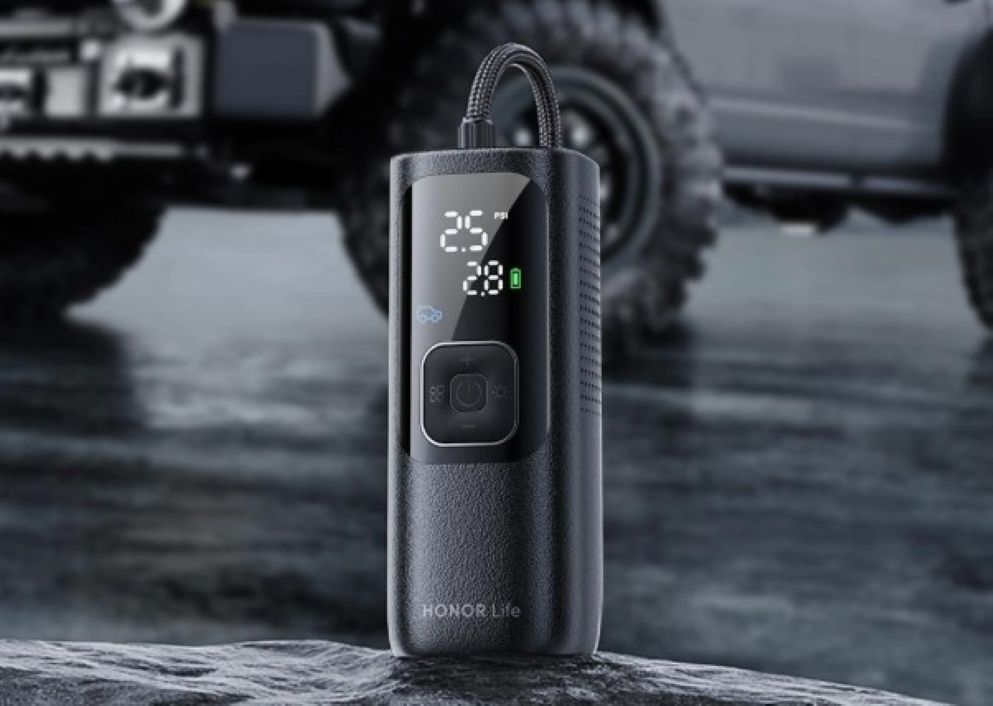 HONOR Life Air Pump Lite prenosný kompresor s digitálnym displejom
