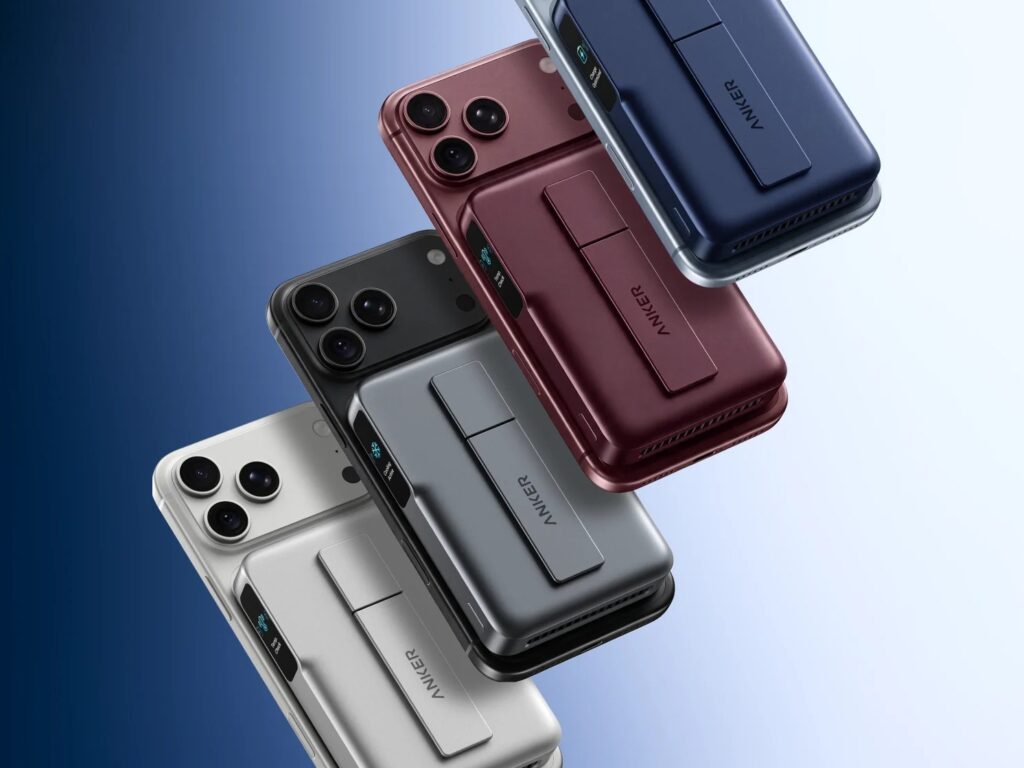 Farebné varianty powerbanky Anker MagGo 2 Pro