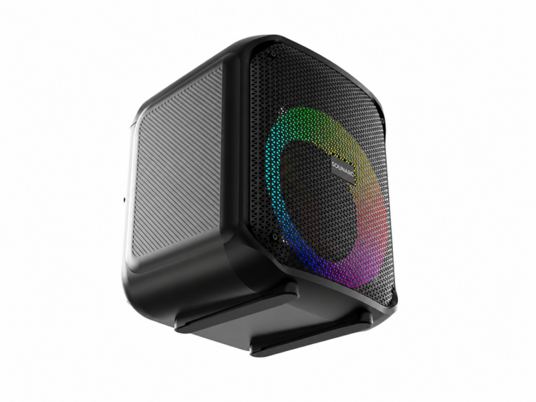 Malý šikovný LED párty reproduktor SOUNARC L1 s výkonom až 60W dostal fantastický kupón na 39,99€