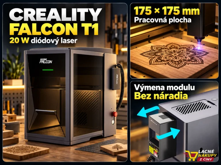 Creality Falcon T1 – 20 W laserová gravírka