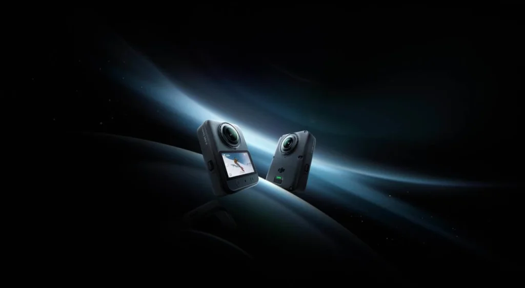 DJI Osmo 360 II spredu a zozadu.