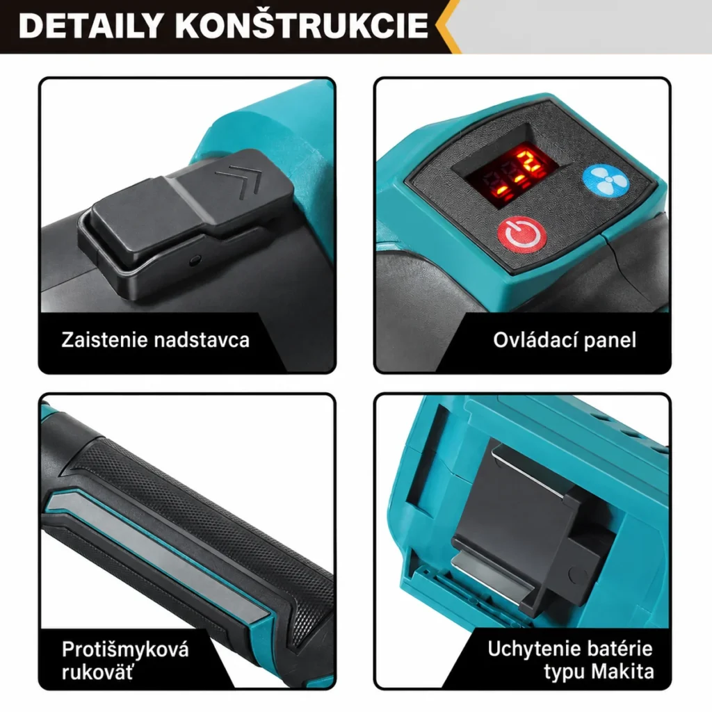 Ovládanie a konštrukcia fukára