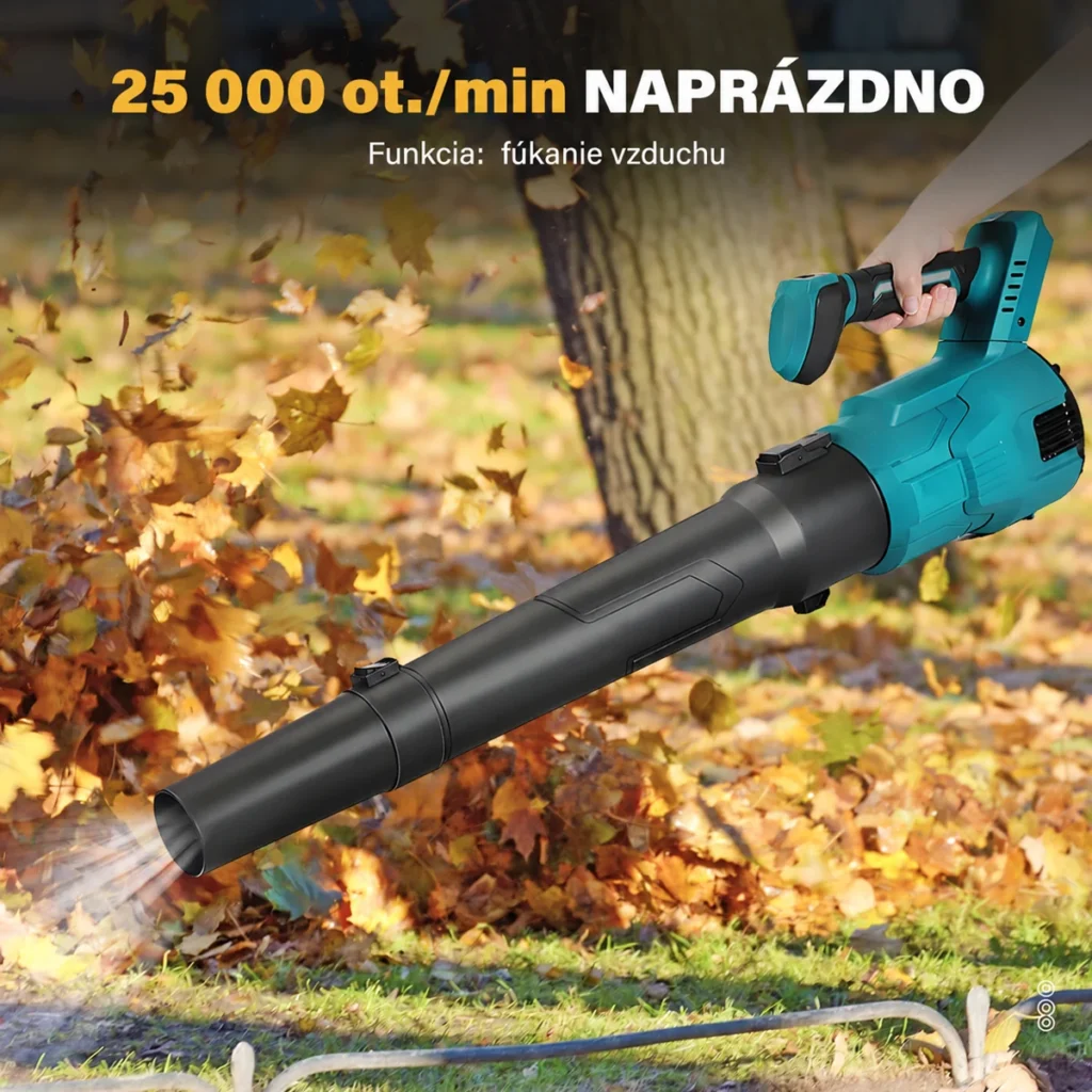 Drillpro pri odfukovaní lístia