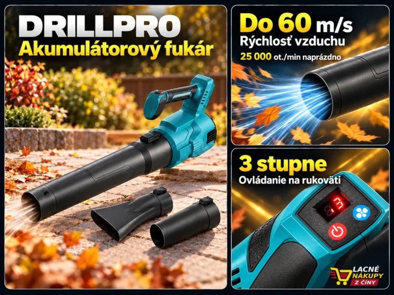 TOTO SA TI NA JESEŇ HODÍ: ŠPECIÁLNY DRILLPRO FUKAR NA LÍSTIE S EXTRA PREDĹŽENOU TRUBICOU NA EU SKLADE ZA 22,29 €