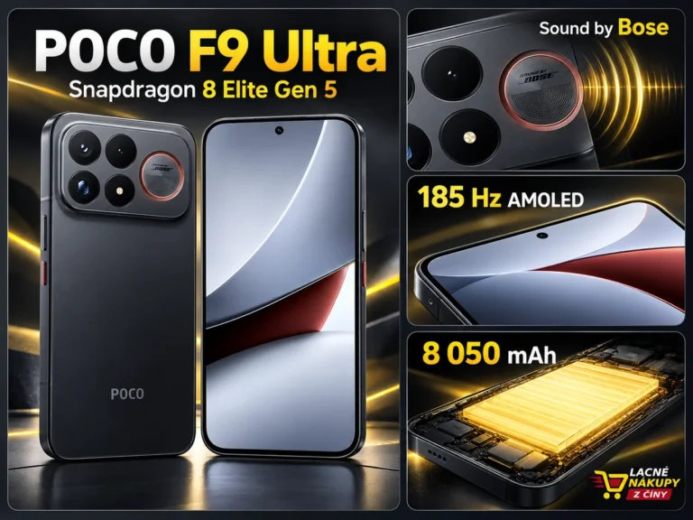 POCO F9 Ultra s AMOLED displejom a zvukom Sound by Bose