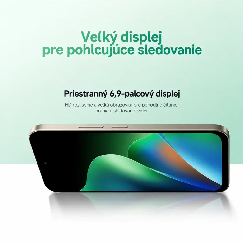 Veľký 6,9-palcový displej telefónu REDMI 17