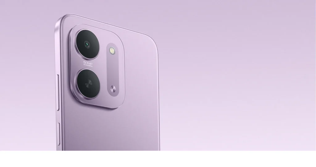 50 Mpx fotoaparát smartfónu REDMI 17C 5G