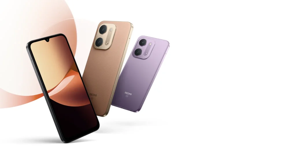 Farebné varianty smartfónu REDMI 17C 5G