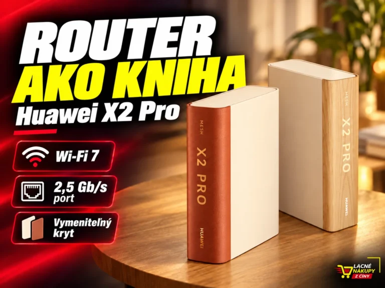 Huawei Router X2 Pro s dizajnom knihy a podporou Wi-Fi 7