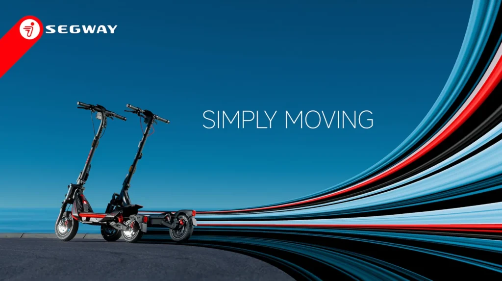 Elektrické kolobežky Segway ZT3 Max a Max G3 Pro na oficiálnom propagačnom obrázku