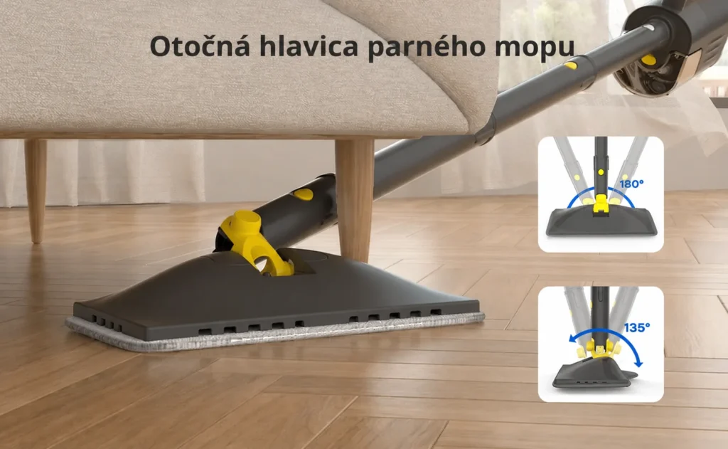 Otočná hlavica parného mopu Teendow SC-05