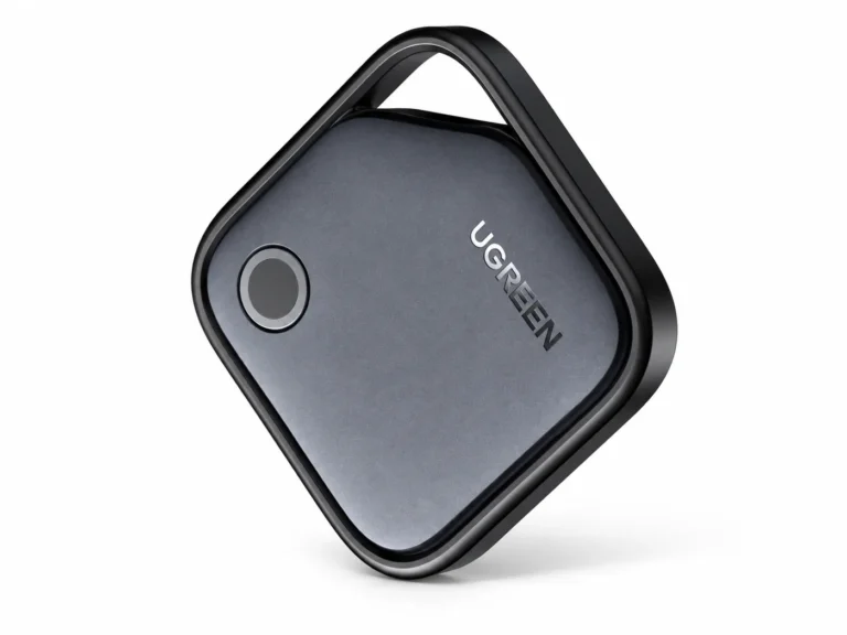 Vyhľadávač predmetov UGREEN Smart Finder na bielom pozadí.