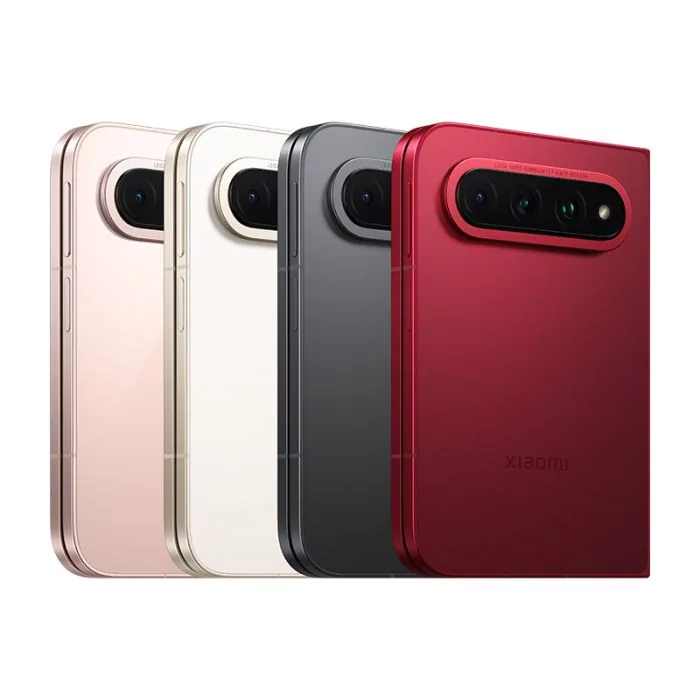 Xiaomi 18 Fold vo viacerých farbách so zadným modulom fotoaparátov.