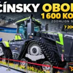 Traktor Zoomlion 9DX so špičkovým výkonom 1 600 koní